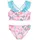 Playshoes Mädchen Zweiteiler Schwimmshirt-Set, Pink Meerjungfrau, 86-92