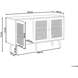 Beliani Sideboard, Perote - Sideboards,