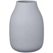 BLOMUS Vase -COLORA- | Keramik | Tradewinds | Größe L | H 20 cm x B 14 cm x T 14 cm