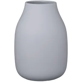 BLOMUS Vase -COLORA- | Keramik | Tradewinds | Größe L | H 20 cm x B 14 cm x T 14 cm