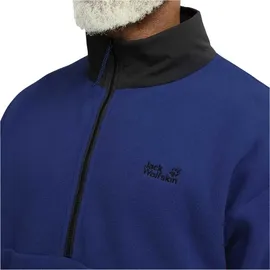 Jack Wolfskin Sumetro Halbreißverschluss-sweatshirt Herren Blue Orchid S