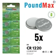 PoundMax CR1220 1050 mAh 5 St.
