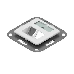 EasyLan ZVK CKVD1D1 ModulDose Modulaufnahme designfähig 2-fach