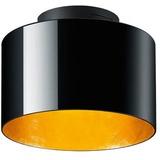 Bankamp LED-Deckenleuchte Schwarz, Goldfarben - 20 cm