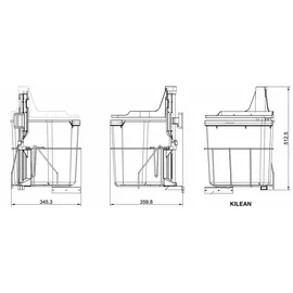 Naber Cabbi® junior 1 anthrazit