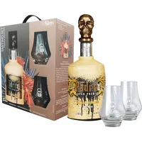 Padre azul Tasting Set Tequila Reposado 40% • Premium Tequila Made in Mexico • Sehr weicher Reposado für den puren Genuss in Geschenkpackung inklusive zwei Gläser (1 x 0.7 l)