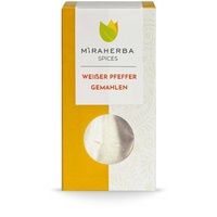 Miraherba - Bio Pfeffer weiß gemahlen 50 g