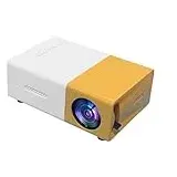 LED-Mini-Projektor, kompakt, Student's Gifts, Geburtstagsgeschenk, einfach zu transportieren, für Camping/Home Theater/Office Use, kompatibel mit USB-/SD/AV/HD-Geräten