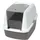 Catit Katzentoilette mit Abdeckung 46 x 41,5 x 54,5cm Grau/Weiß