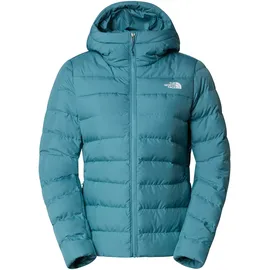 The North Face W ACONCAGUA 3 HOODIE Damen Gr.S - Daunenjacke - petrol-türkis