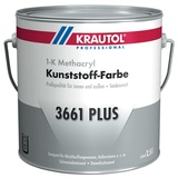 Krautol Kunststoff-Farbe 3661 Plus RAL8012 rotbraun Betonfarbe, 750 ml