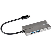 Silverstone EP09 Hub USB C), Dockingstation - USB Hub,