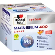 Doppelherz System Magnesium 400 Citrat Granulat 40 St.