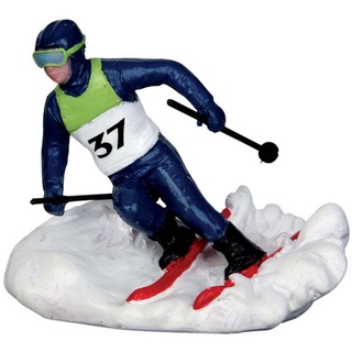 Lemax Slalom Racer – Slalom Racer für das Weihnachtsdorf Winterdorf,