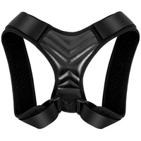 Vaxiuja Rückentrainer Haltungskorrektor-Rückenstütze für Männer und Frauen,Schulter schwarz