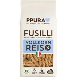 PPURA Fusilli Vollkornreis bio