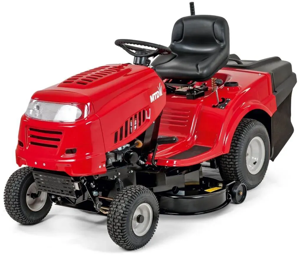 MTD Rasentraktor 92, Heckauswurf mit Textilfangsack, benzinbetrieben, 92 cm Schnittbreite, 3500 m2