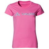 Vaude Logo Short Sleeve T-shirt Rosa 36