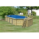 KARIBU Pool Modell 5B Variante B 400x700cm