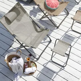 Svita Campingstuhl Tomra Hellgrau