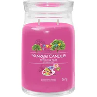 Yankee Candle Art in the Park Duftkerze 567 g pink
