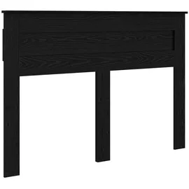 vidaXL Kopfteil mit Kopfteil Schwarz Eichen-Optik 160 cm Holzwerkstoff 888094