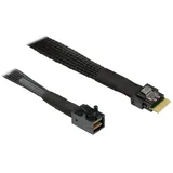 Inter-Tech Kabel SFF 8654-4i > SFF 8643 > schwarz, 0,7 Meter