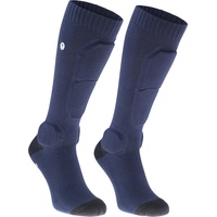 ION Shin Pads Schienbeinschoner-Socken blau EU 43-46