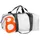 360 Grad Kutter XL Reisetasche weiß/orange 80 Liter