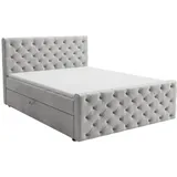 GRAINGOLD Montego 160 x 200 cm Hellgrau