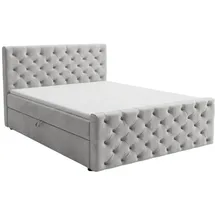 GRAINGOLD Montego 160 x 200 cm Hellgrau