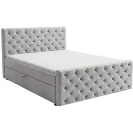 GRAINGOLD Montego 160 x 200 cm Hellgrau