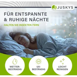 Juskys Fliegenschutzgitter mit Aluminiumrahmen 80 x 100 cm anthrazit