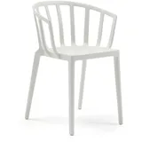 Kartell - Venice Mat Stuhl, weiß