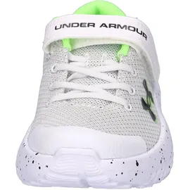 Under Armour Surge 4 Kinder White/Hyper Green/Black 32