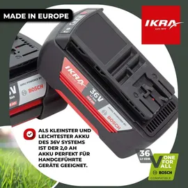 IKRA 36 V Li-Ion Akku 2,0 Ah
