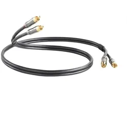 QED Performance Audio Graphite 2x 0,60m Hifi - Cinchkabel