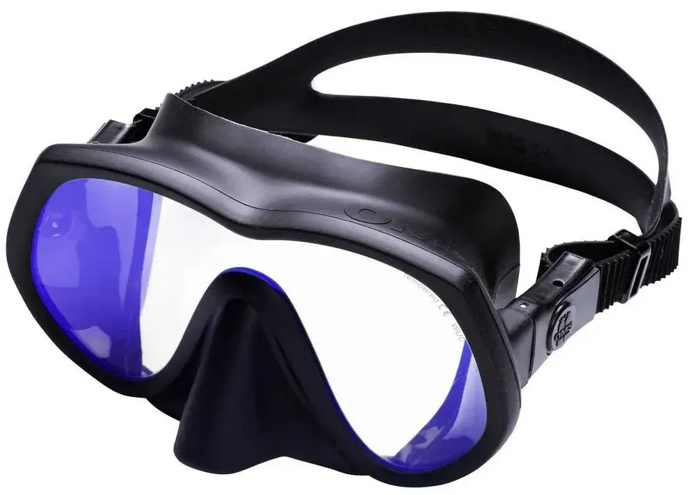 Oms Tatto Asian Uv Protection Tauchmaske - Black - One Size