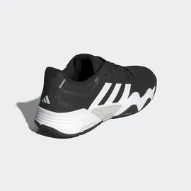 adidas Solematch Control 2 Tennis Shoes, core Black/Cloud White/Silver Metallic, 44 EU