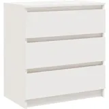 vidaXL Nachtschrank 60 x 36 x 64 cm Weiß