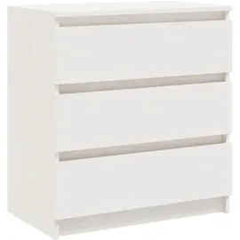 vidaXL Nachtschrank 60 x 36 x 64 cm Weiß