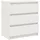 vidaXL Nachtschrank 60 x 36 x 64 cm Weiß