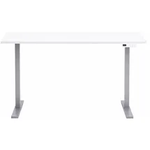 Schildmeyer Schreibtisch Metz Weiß / Silber