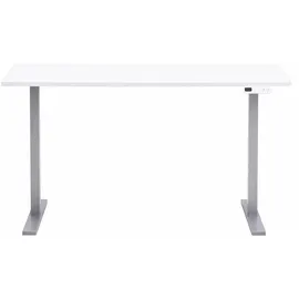 Schildmeyer Schreibtisch Metz Weiß / Silber