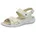 Komfort-Sandalen Damen Weiß 39