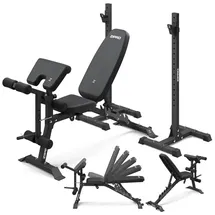 Zipro Superset Hantelbank Schwarz