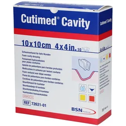 Cutimed® Cavity 10 cm x Kompressen St weiss
