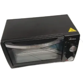 Ardes - AR6211B Elektrischer Kleinbackofen Fassungsvermögen 10 Liter Mit Innenbeleuchtung Regulierbarem Thermostat und Timer mit doppeltem Glas Automatischer Abschaltung - Mit Zubehörteilen