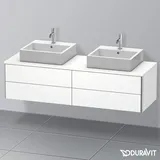 Duravit XSquare 160x54,8x40cm, 4 La, B bs, wandhängend, we m