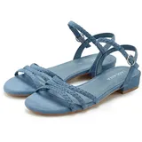 LASCANA Sommerschuh Damen Hellblau 40